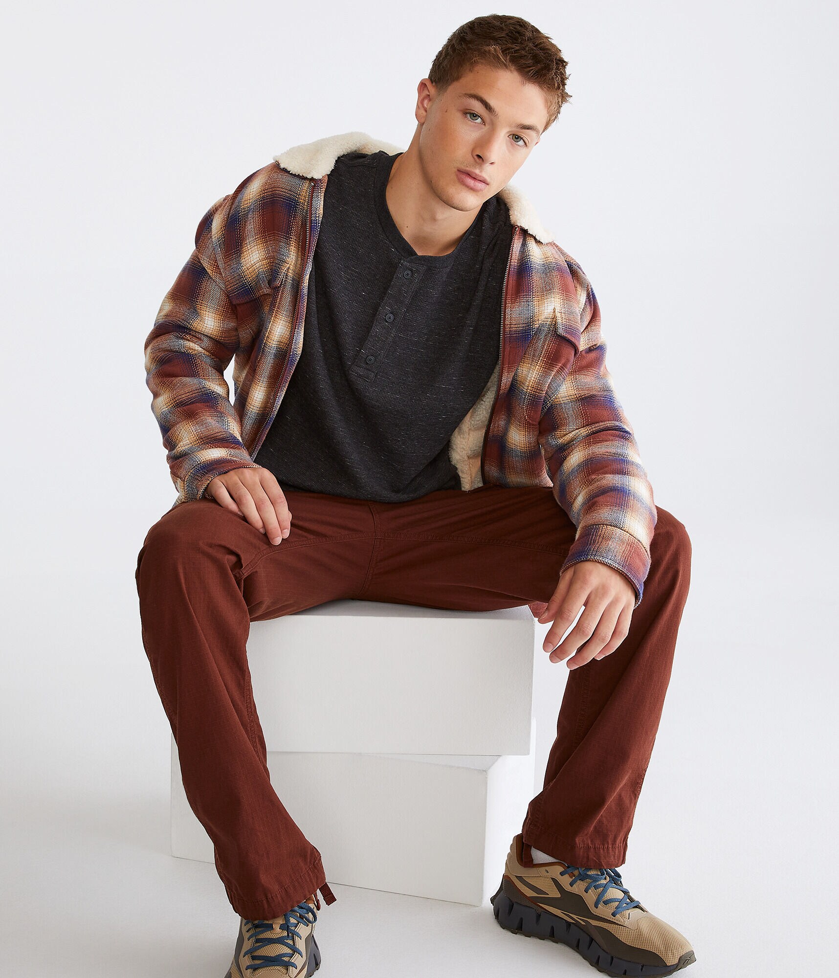 Long Sleeve Thermal Henley