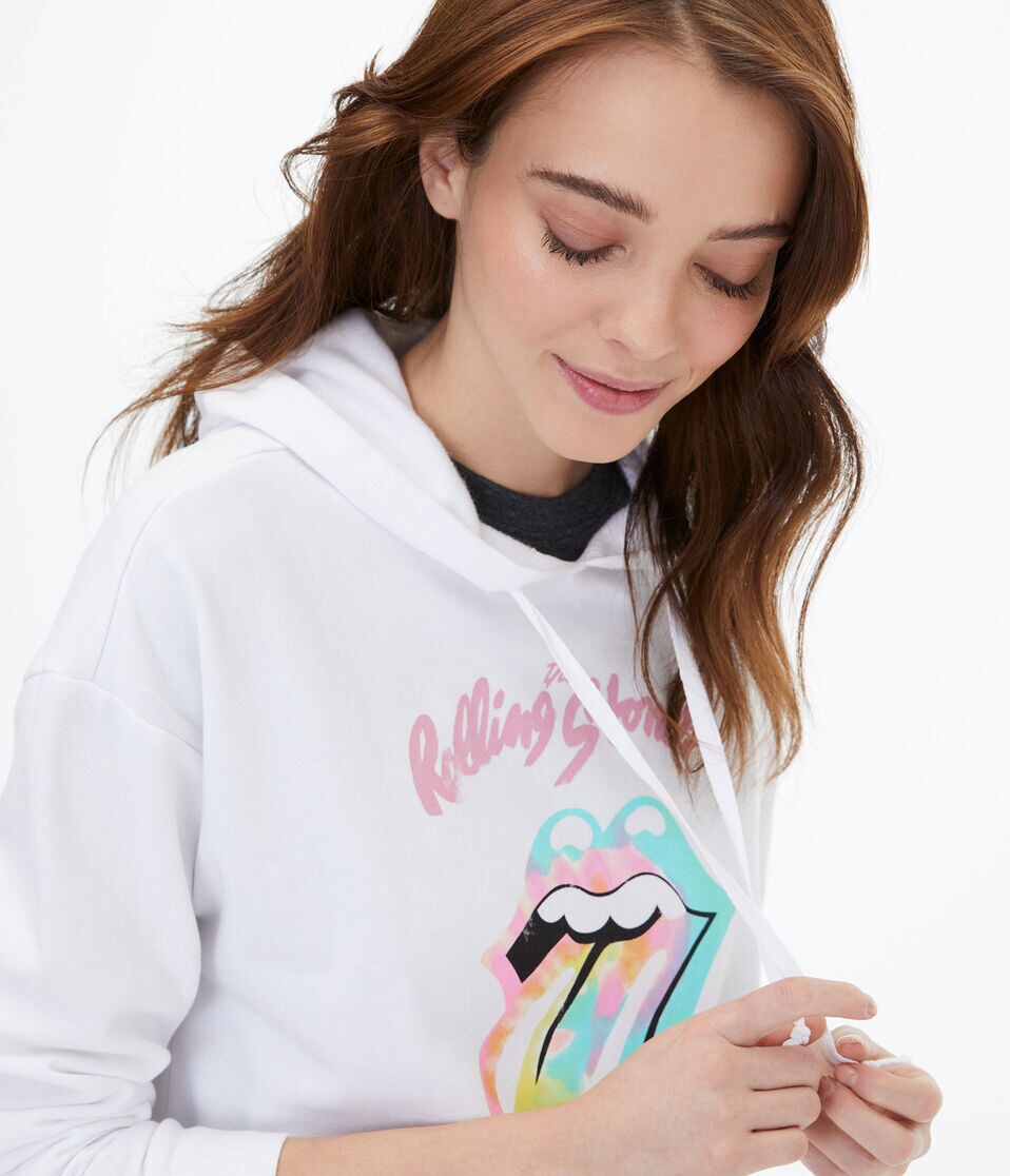 Rolling Stones Multicolor Tongue Pullover Hoodie