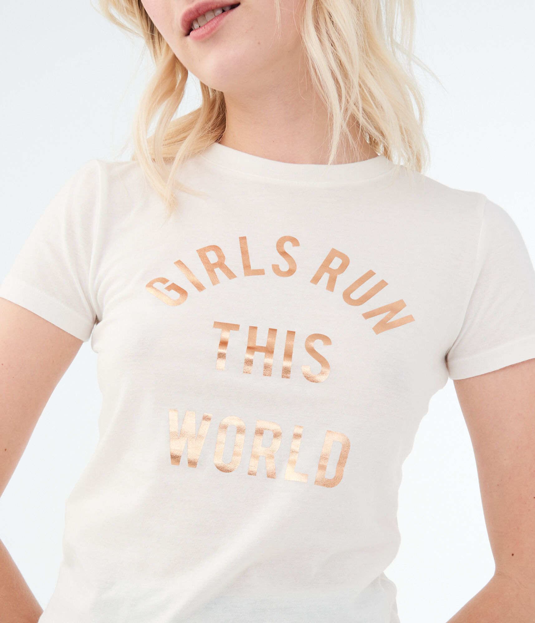 Girls Run This World Graphic Tee