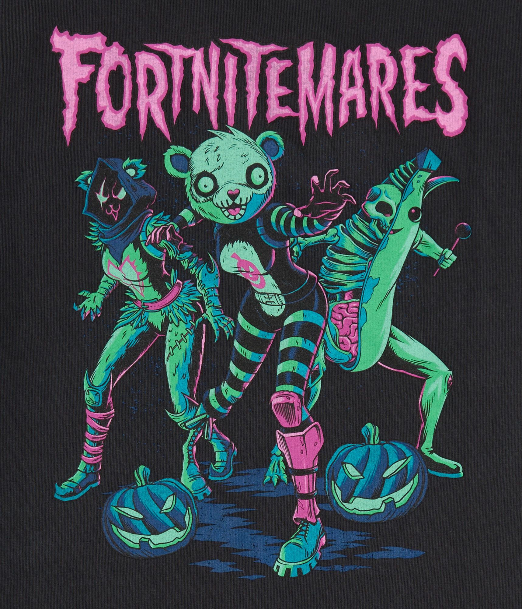Fortnite Fortnitemares Halloween Relaxed Graphic Tee