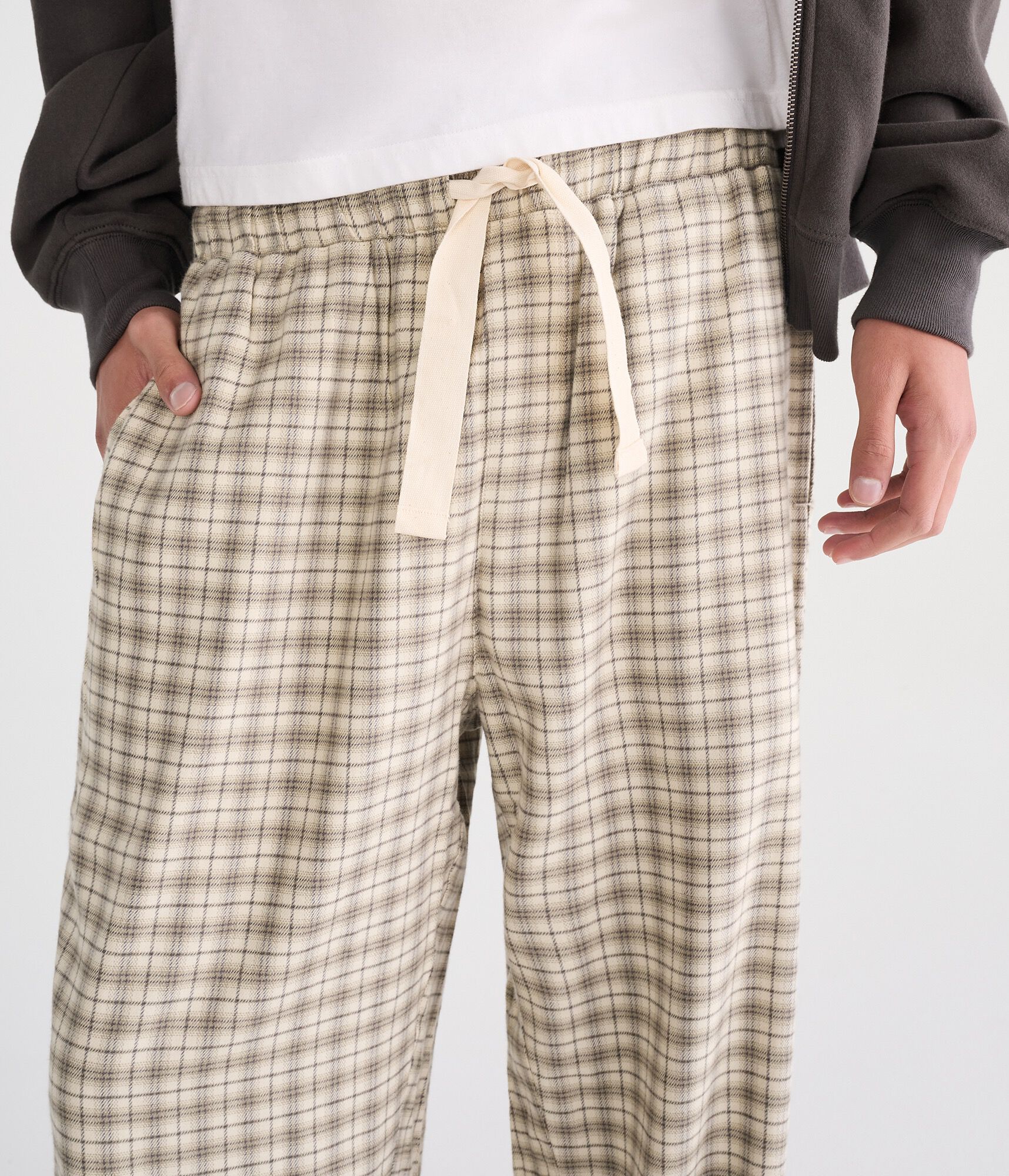 Plaid Baggy Sleep Pants