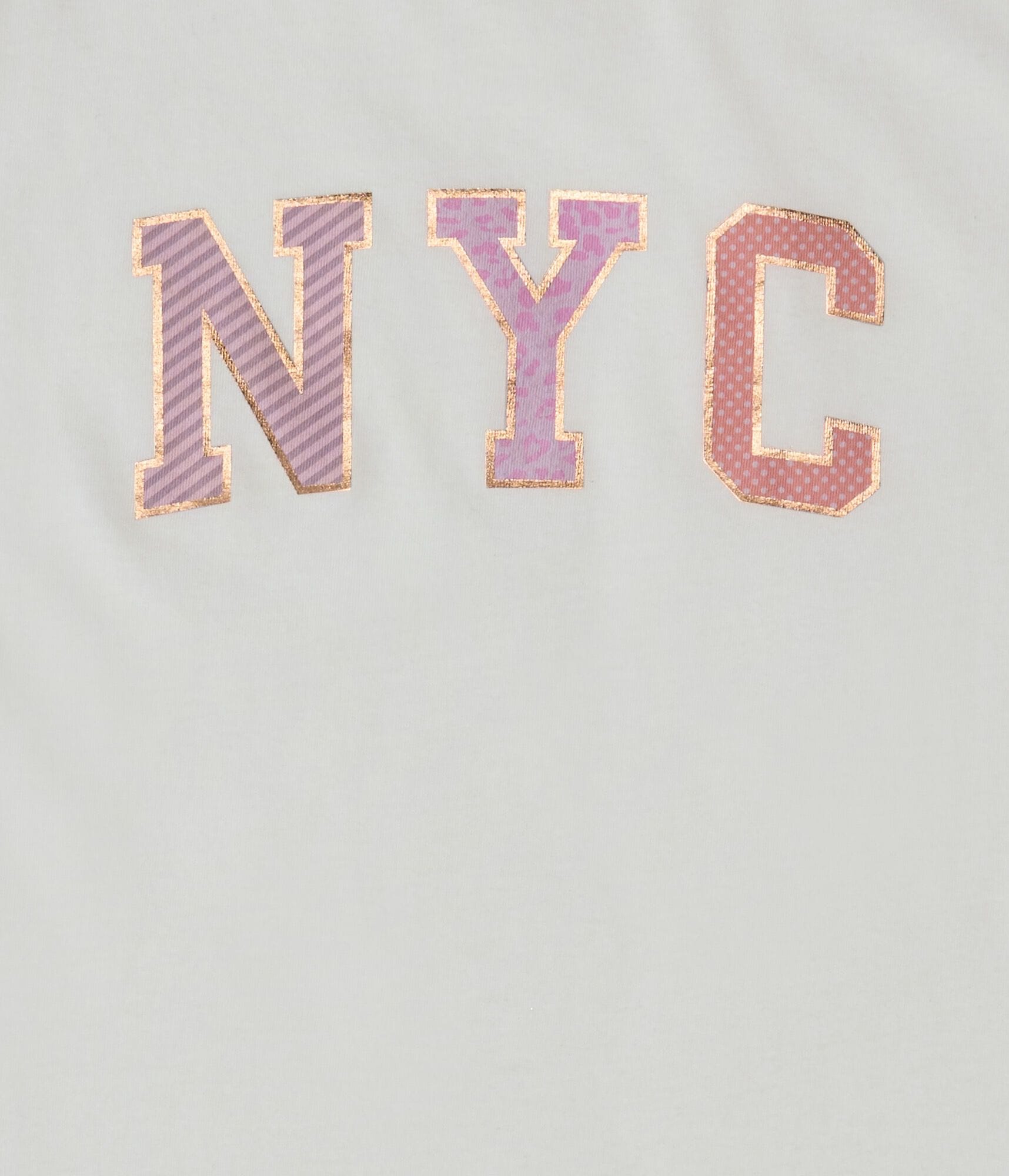 Mixed NYC Foil Graphic Tee