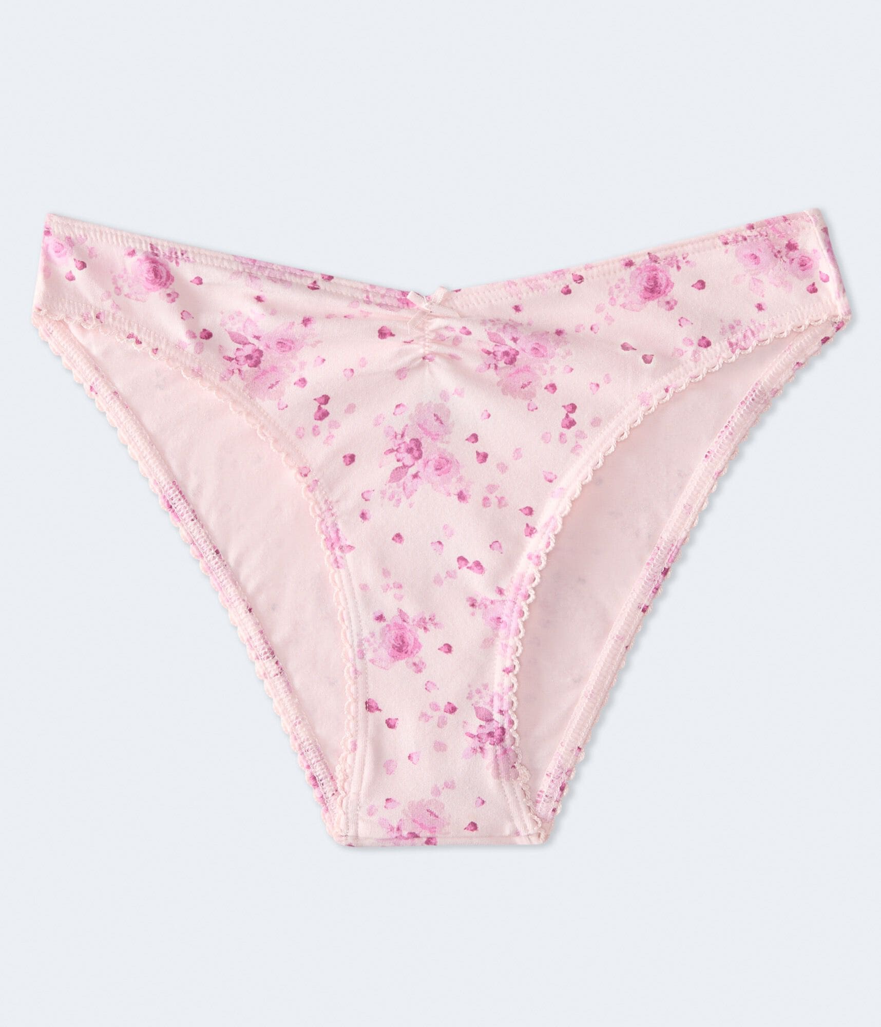 Floral Petals Cinched Cheeky