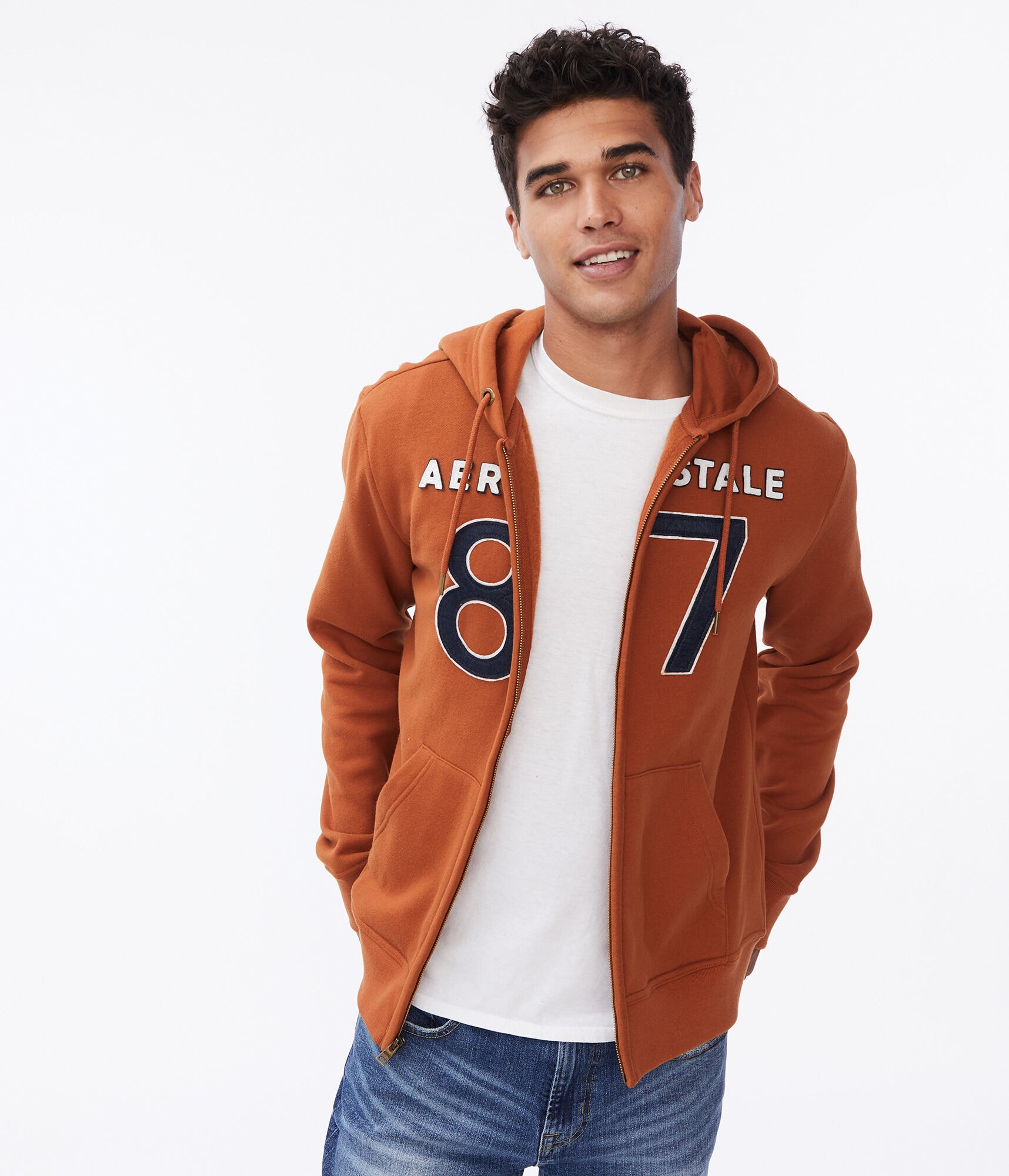 Aeropostale 87 Full-Zip Hoodie