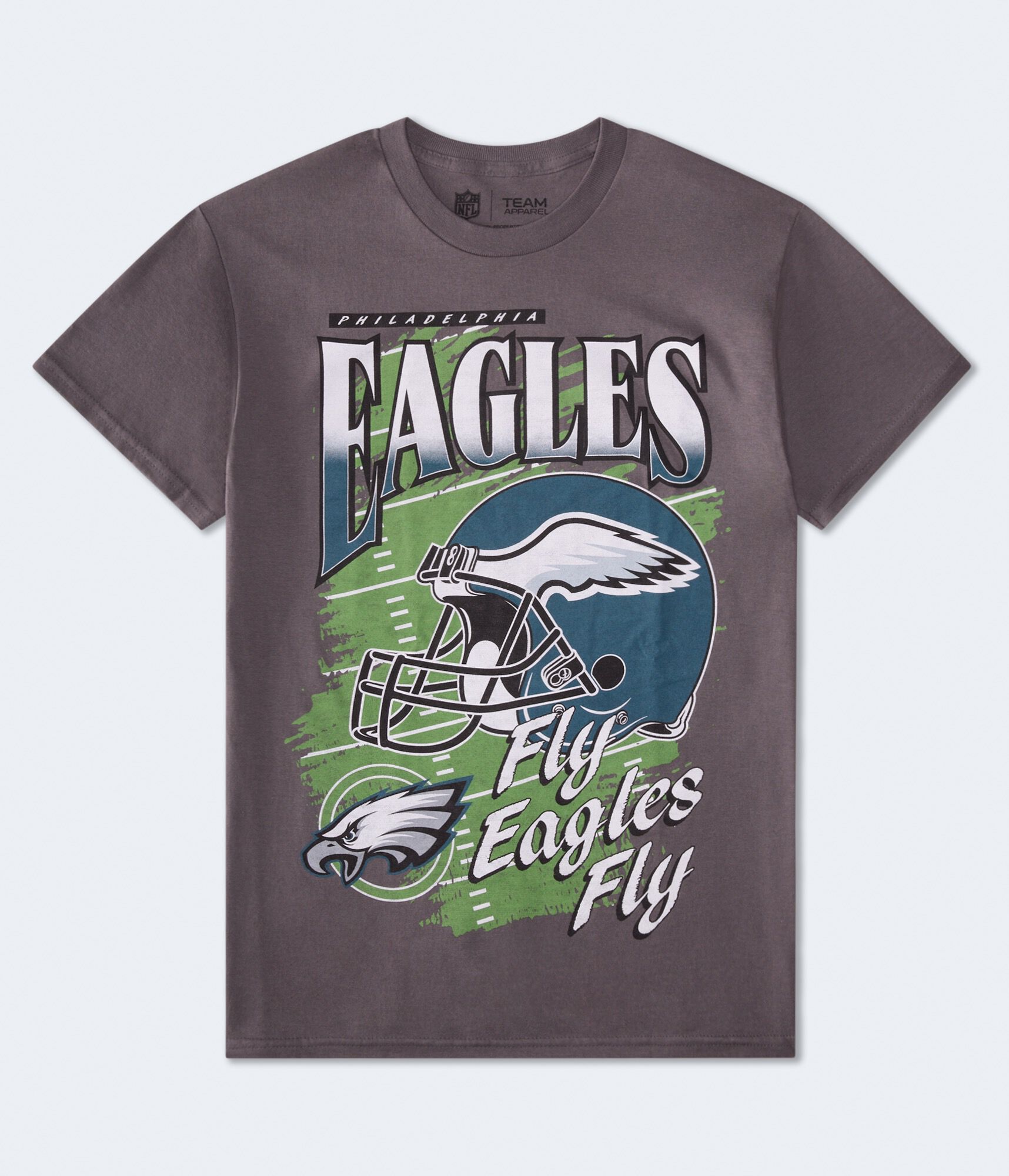 Philadelphia Eagles Helmet Relaxed Graphic Tee