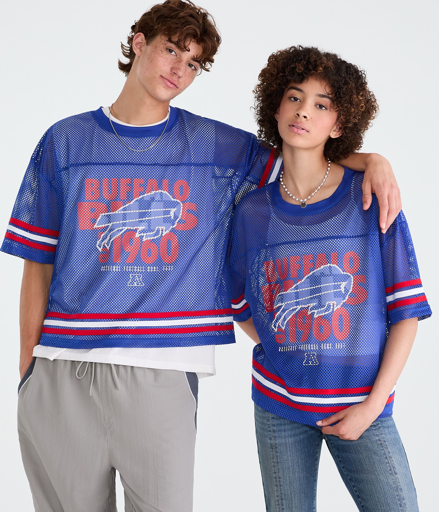 Buffalo Bills Boxy Mesh Top