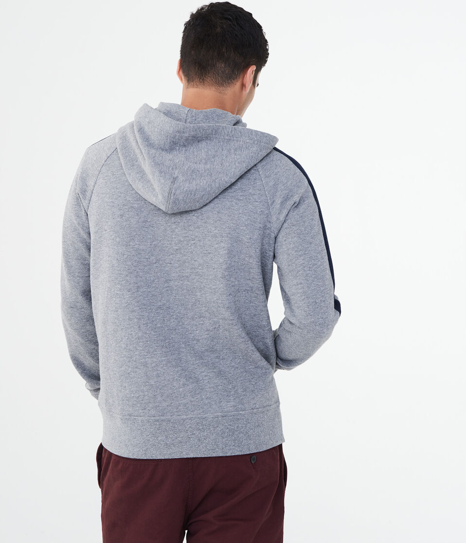 Sweat à capuche homme Aeropostale L gris graphique 1987 Sweat à capuche homme Aeropostale L gris graphique 1987