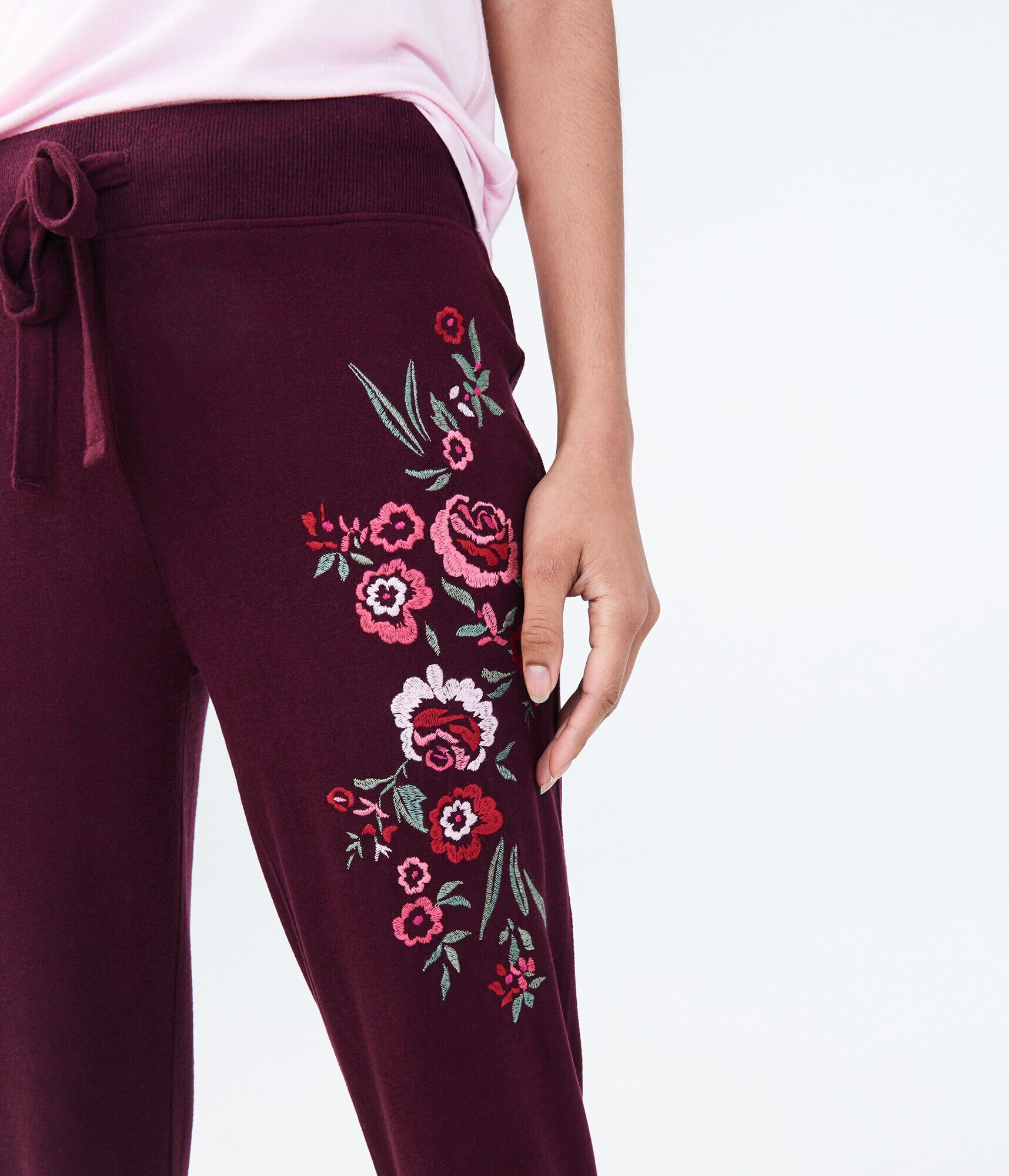 LLD Seriously Soft Embroidered Jogger Sweatpants