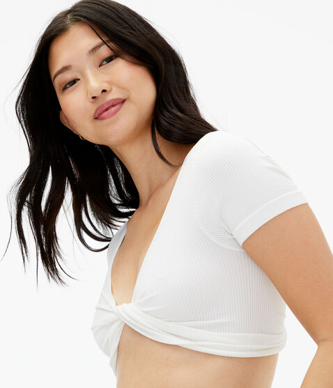 Wear 3 Ways Cropped Tee Wear 3 Ways Cropped Tee