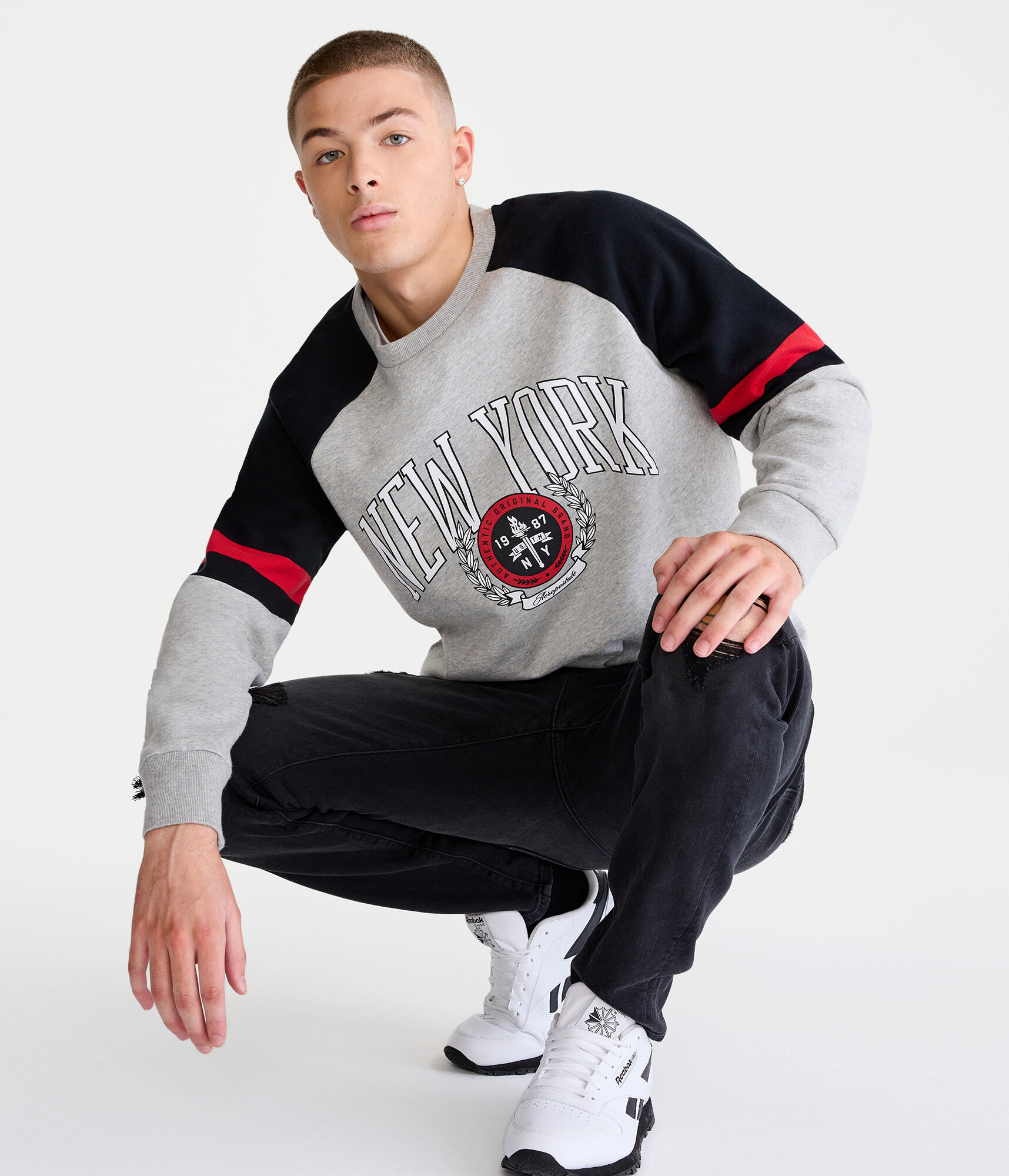 New York Collegiate Signature Pullover Sweatshirt