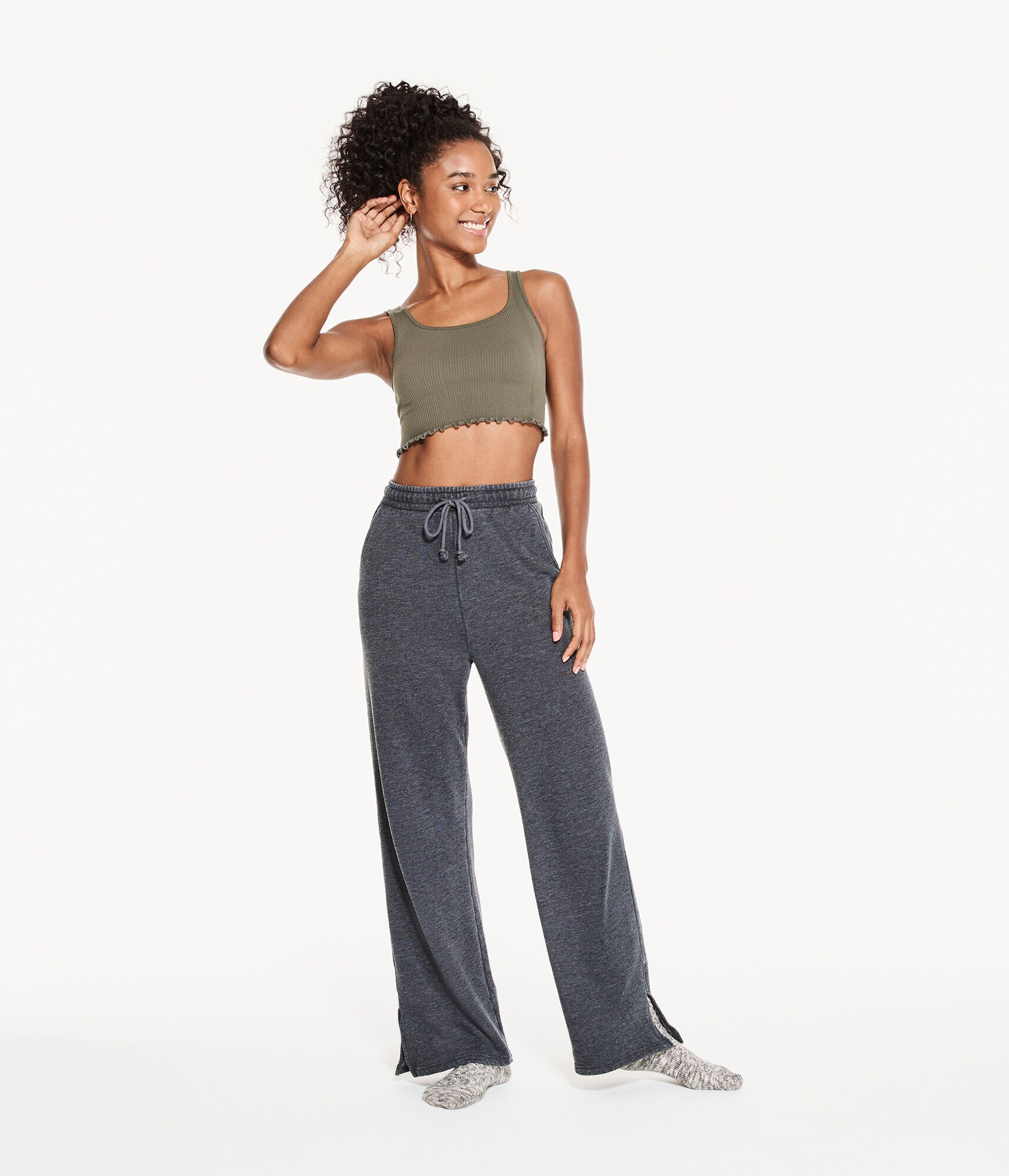 Seamless Square-Neck Cropped Tank