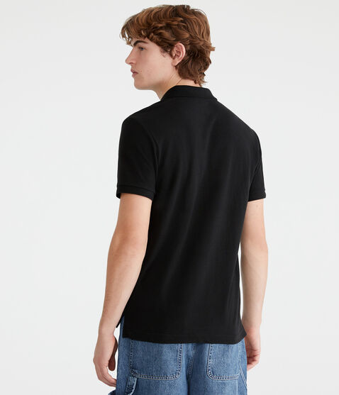 Tonal A87 Logo Piqué Polo Tonal A87 Logo Piqué Polo