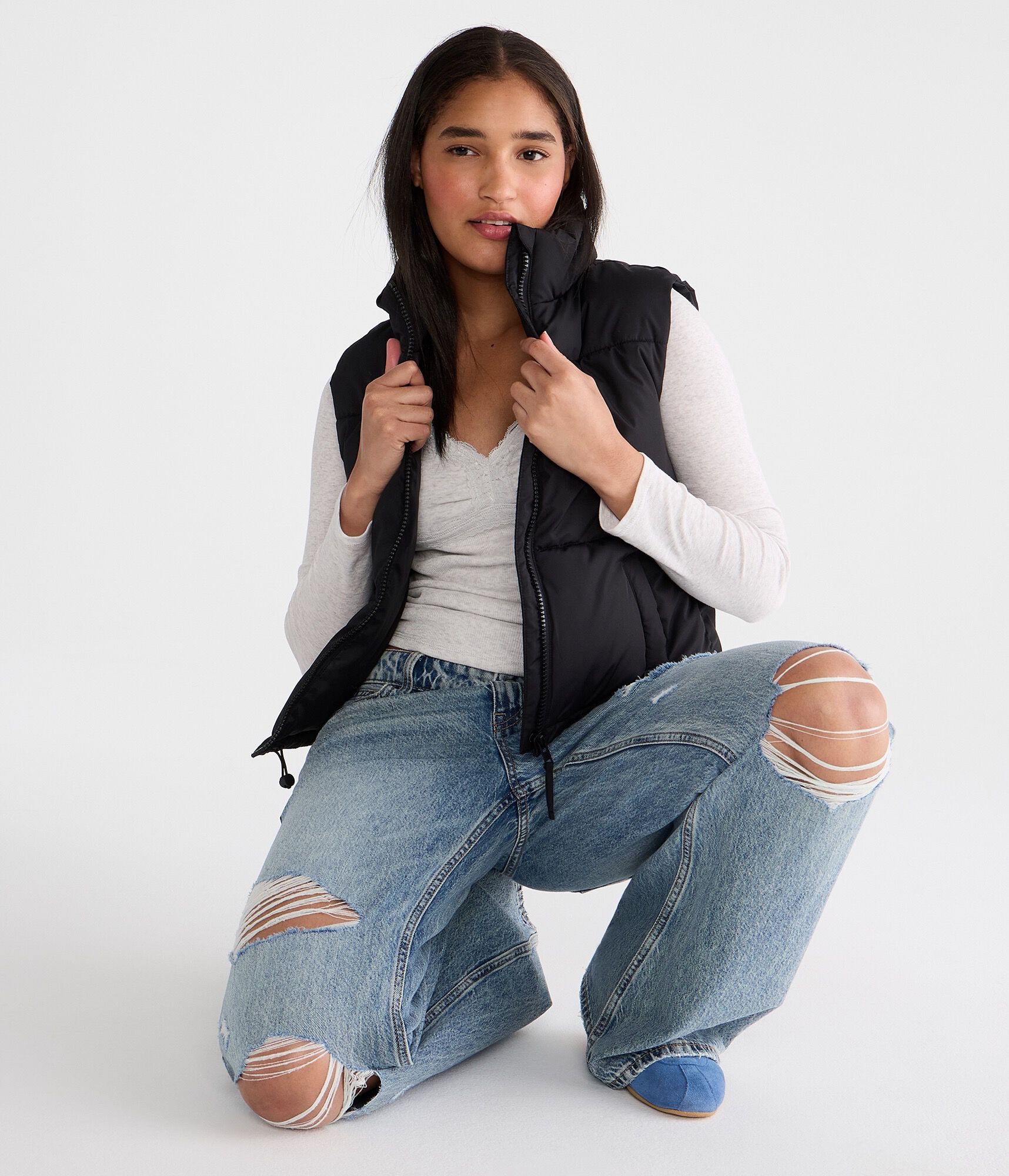 Lightweight Quilted Puffer Vest