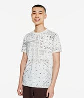 Bandana Print Graphic Tee