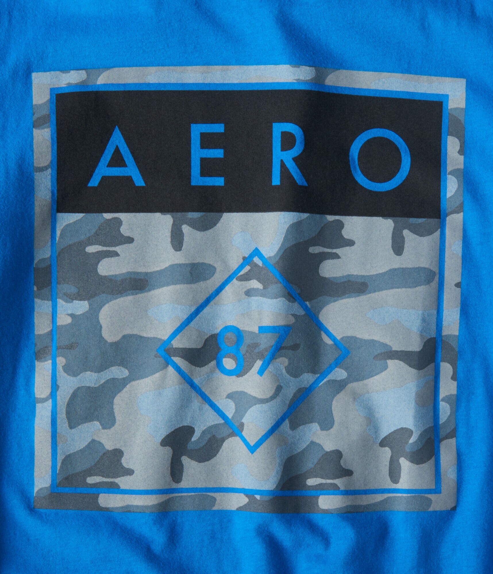 Aero 87 Camo Logo Graphic Tee
