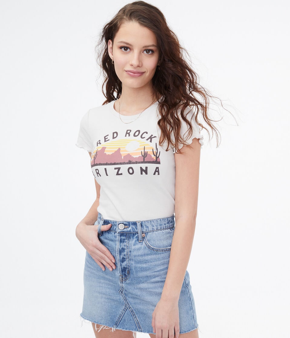 Arizona Desert Graphic Shrunken Tee