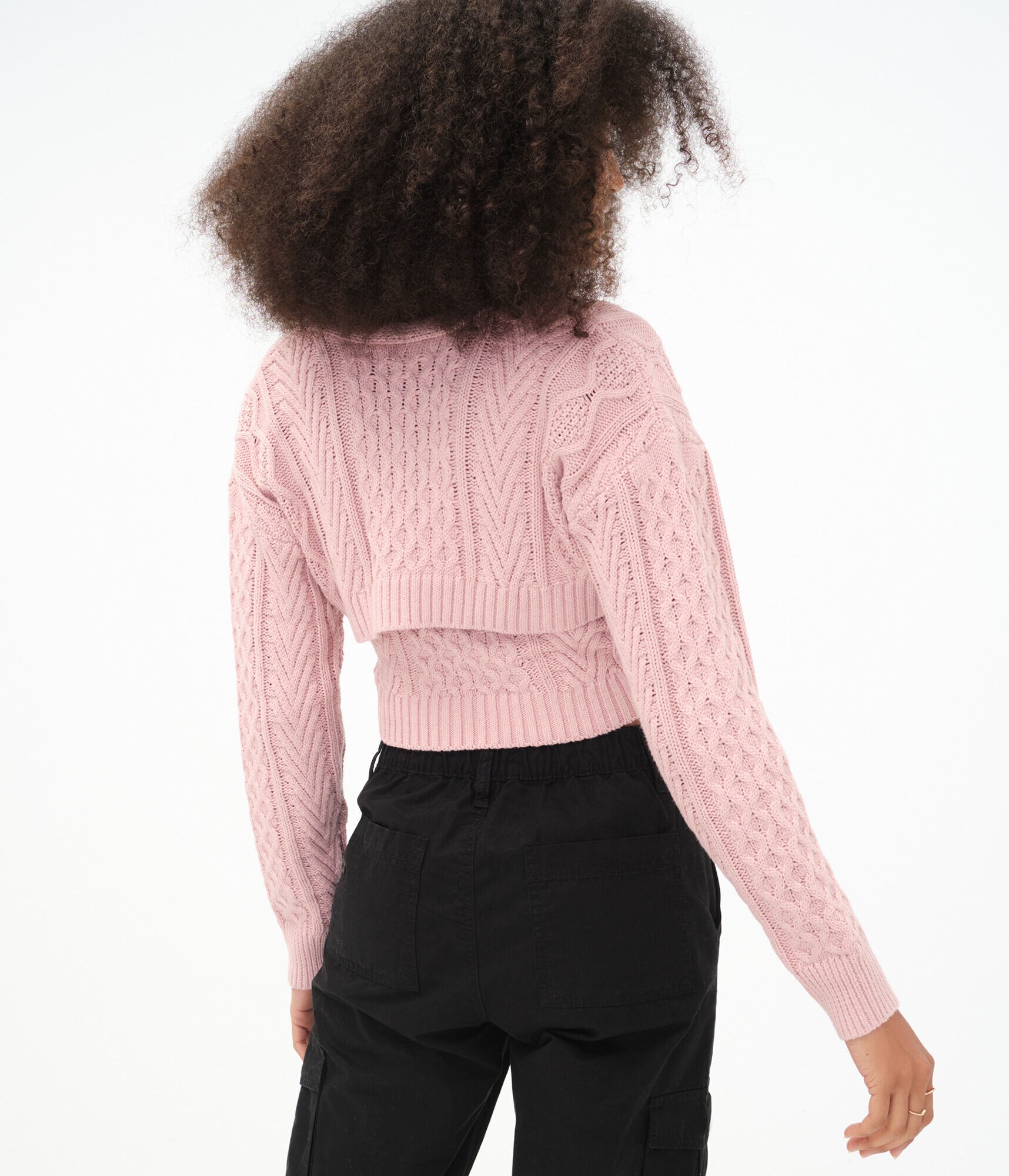 Long Sleeve Sweater Shrug***
