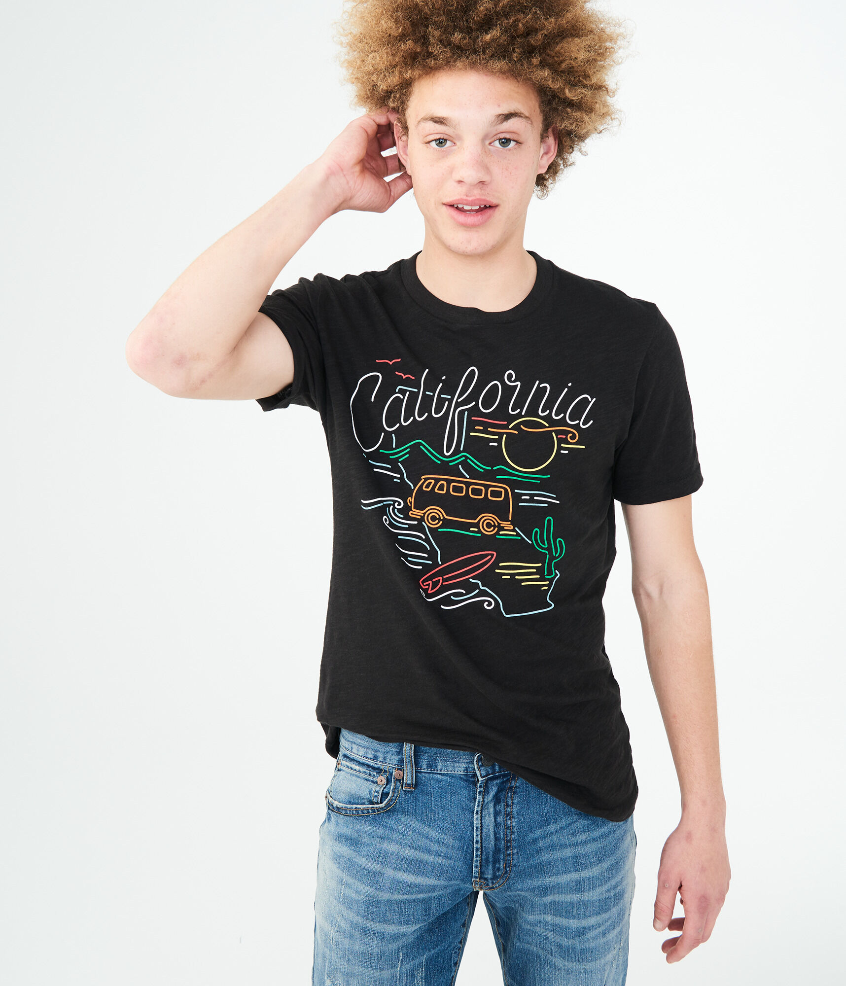 Cali Surf Graphic Tee