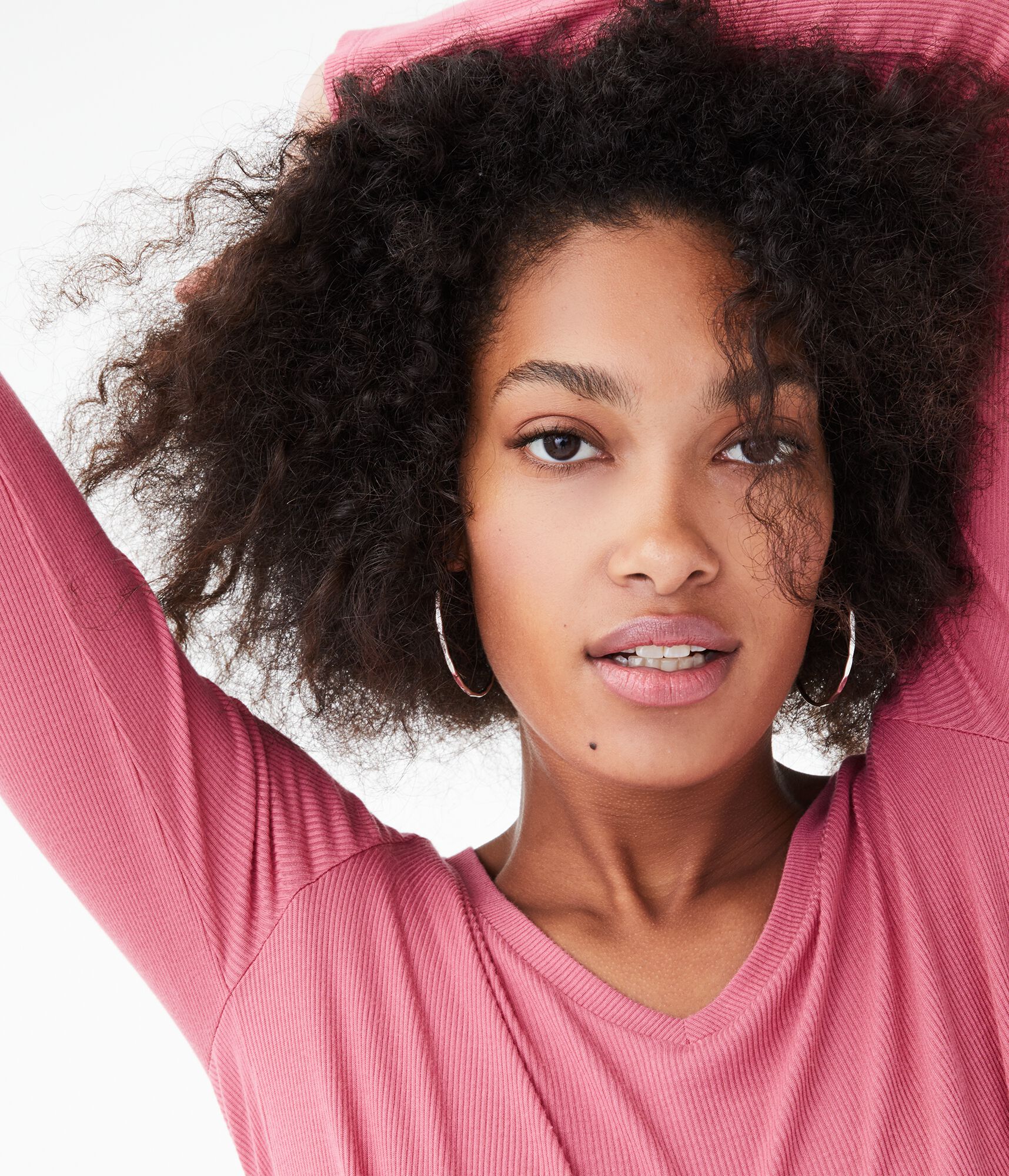 Long Sleeve Seriously Soft Ribbed V-Neck Tee