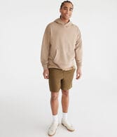 Solid Linen Shorts 7"