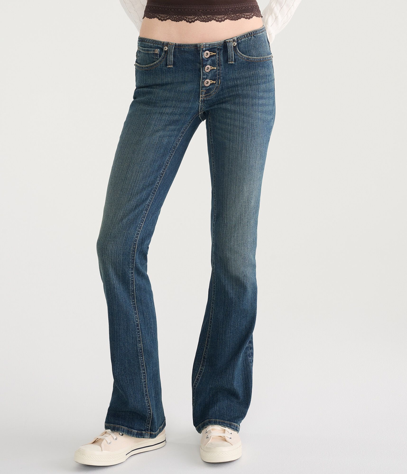 Super Low-Rise Bootcut Jean