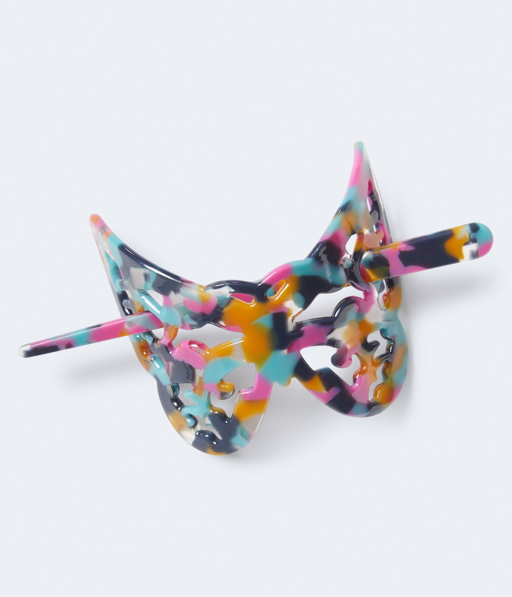 Marbled Butterfly Hair Pin