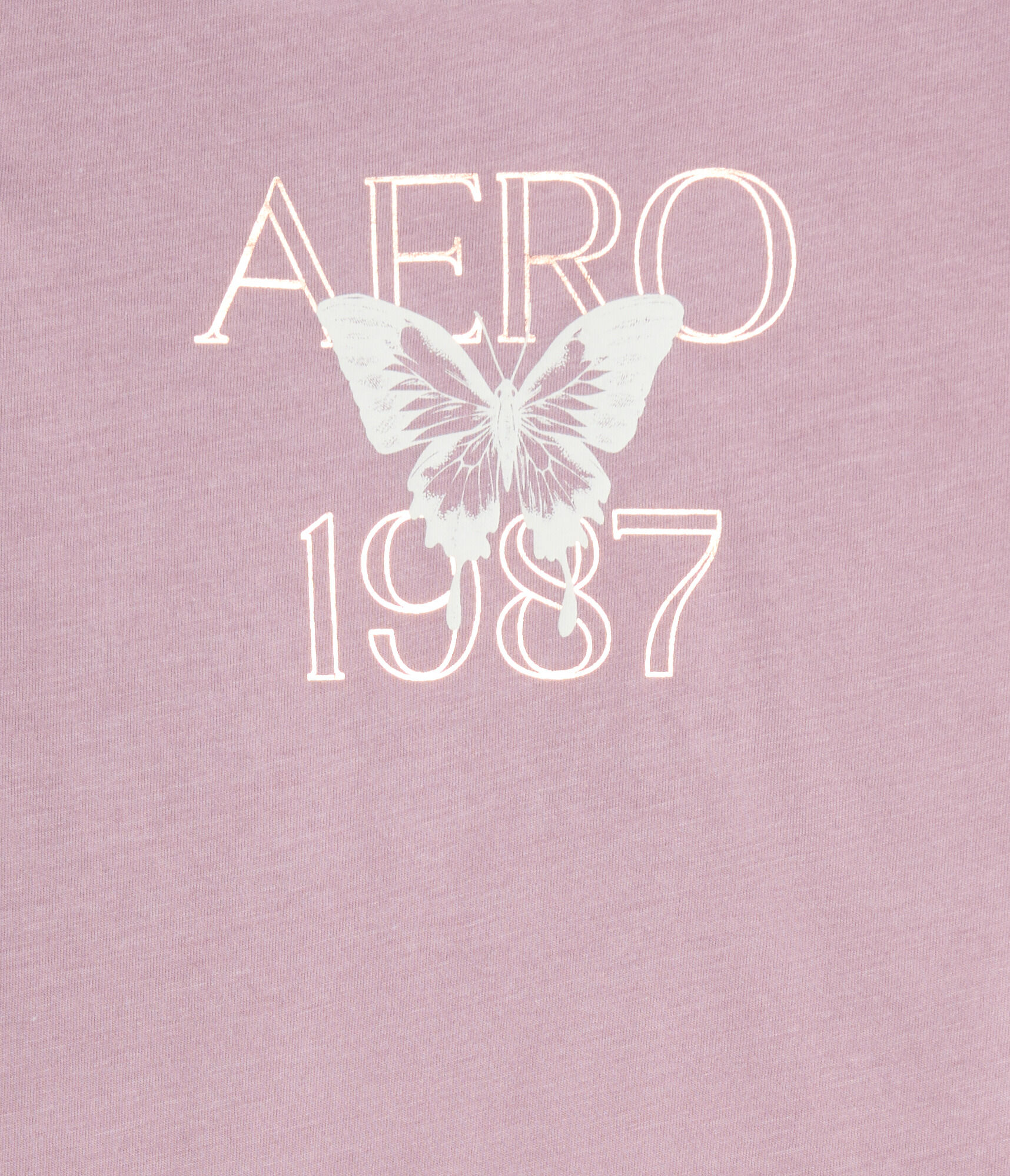 Aero 1987 Butterfly Foil Graphic Tee