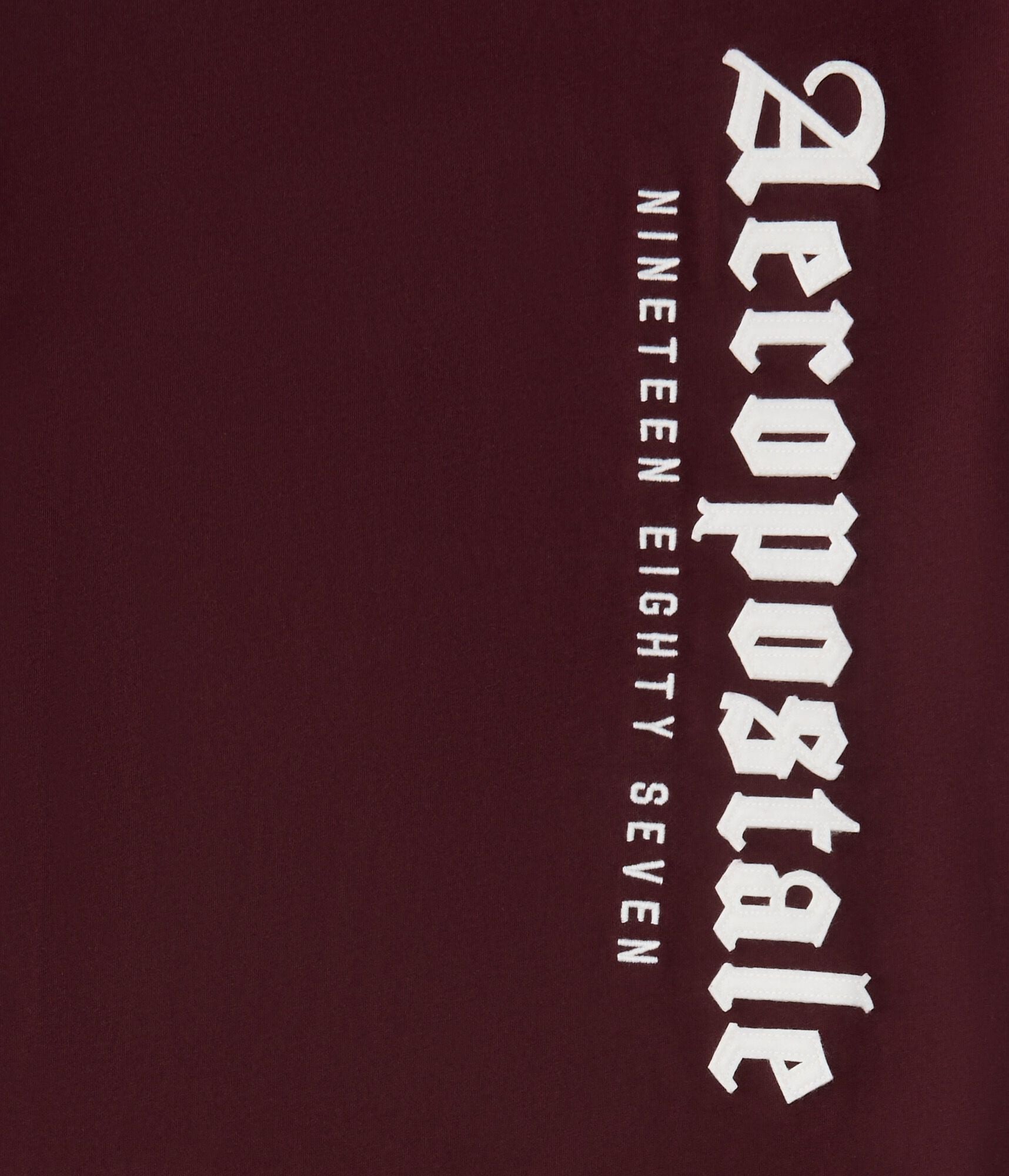 Vertical Aeropostale Appliqu&eacute; Graphic Tee