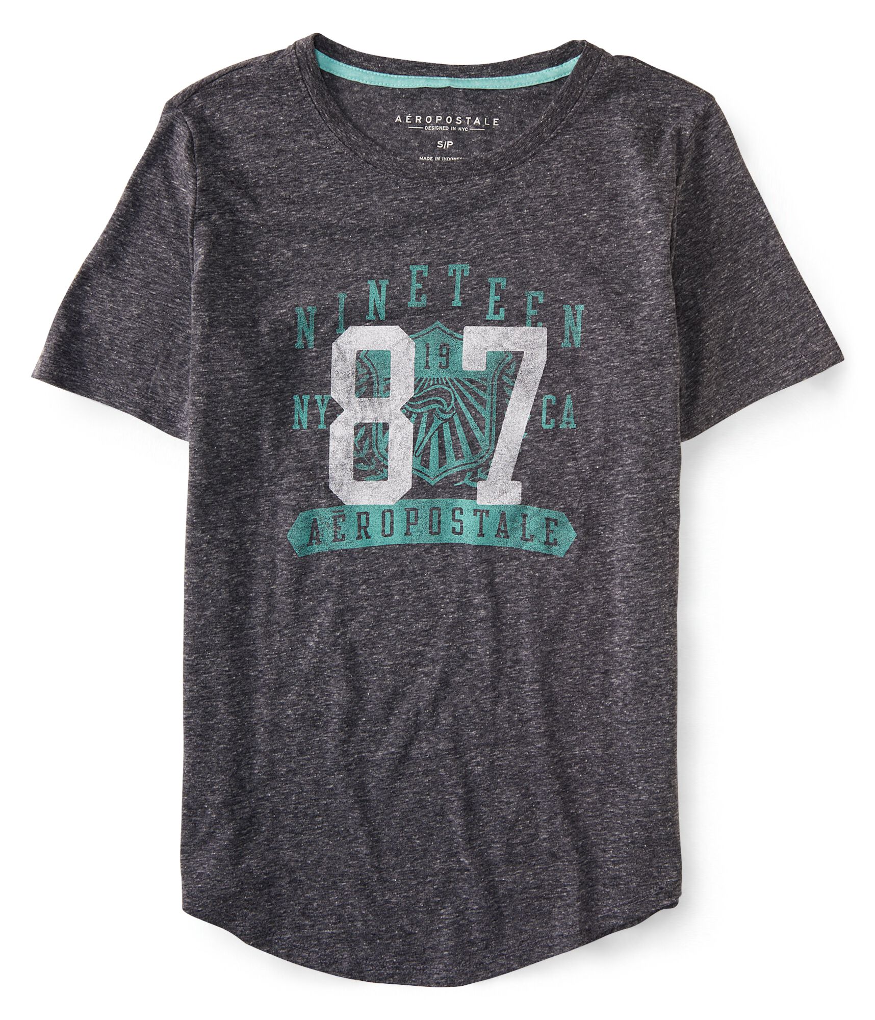 ＊handmade＊no.87 Nineteen 87 Torch Shield Graphic T