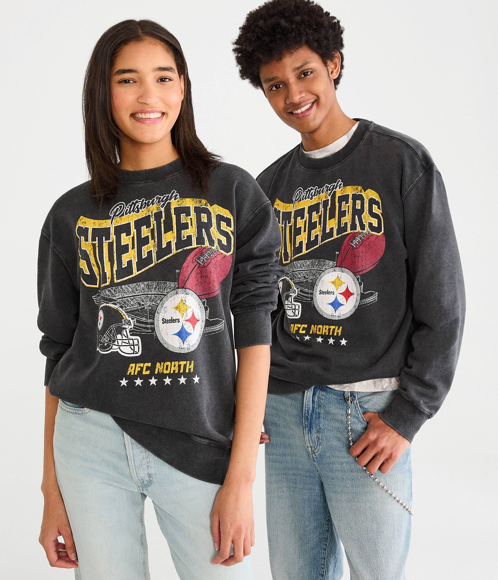 Pittsburgh Steelers Stadium Crew Sweatshirt