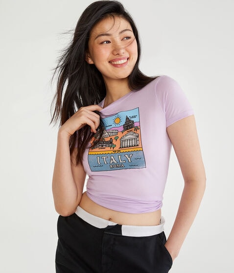 Roma Italy Graphic Tee