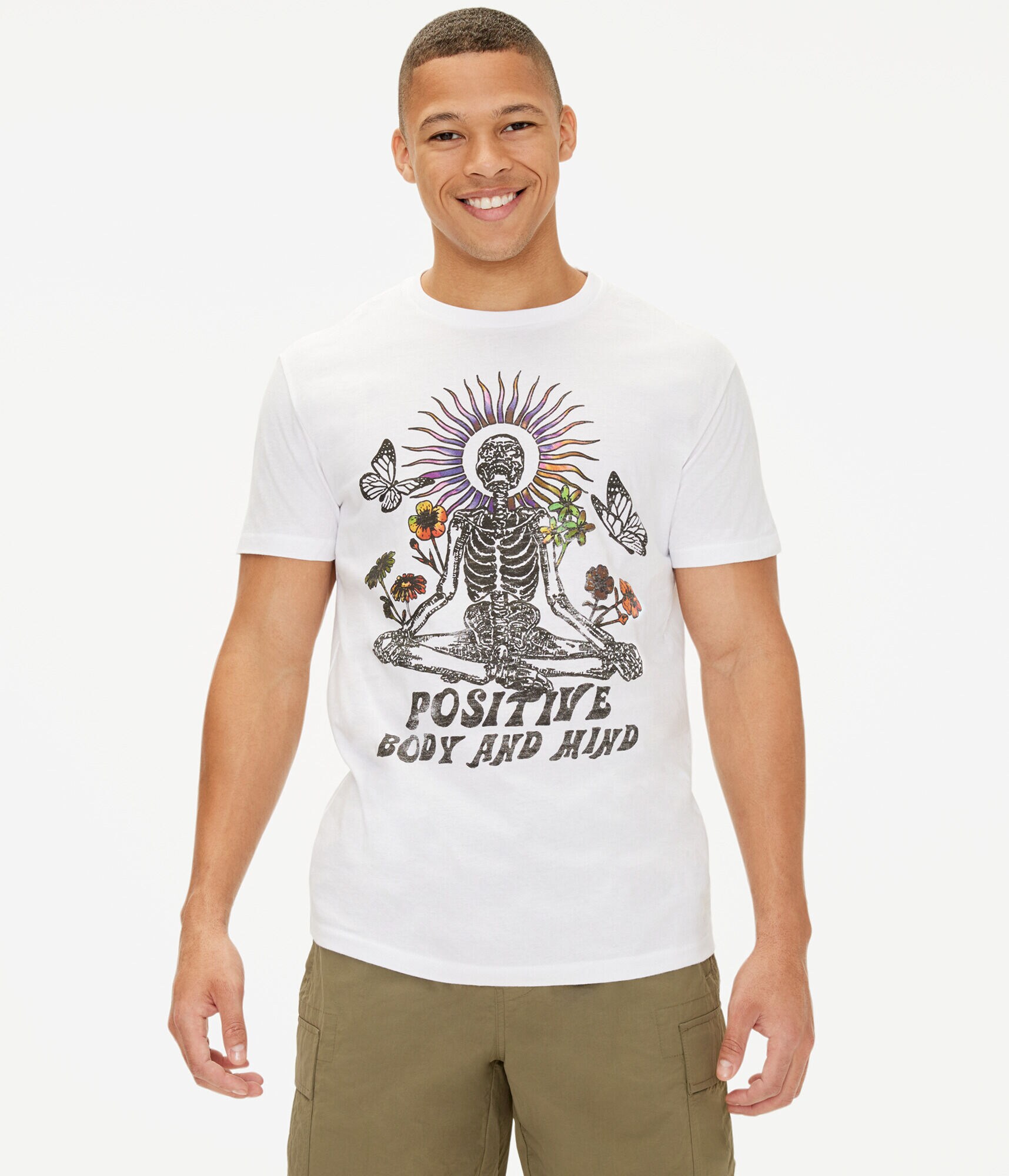 Positive Body &amp; Mind Graphic Tee