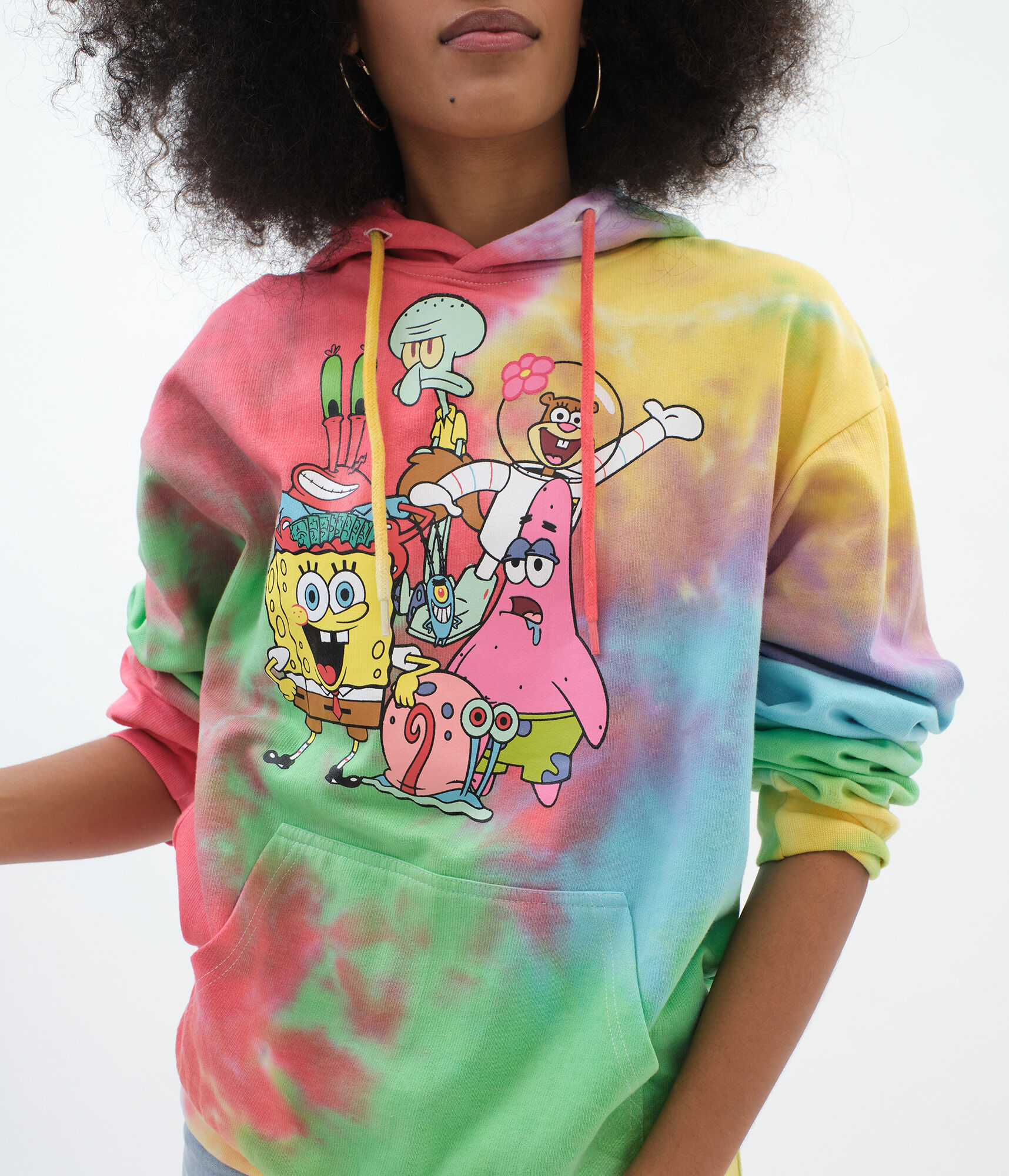 Purple spongebob hoodie Clearance