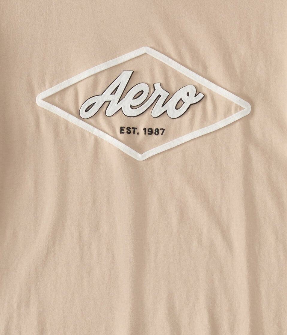 Aero Diamond Logo Appliqué Graphic Tee