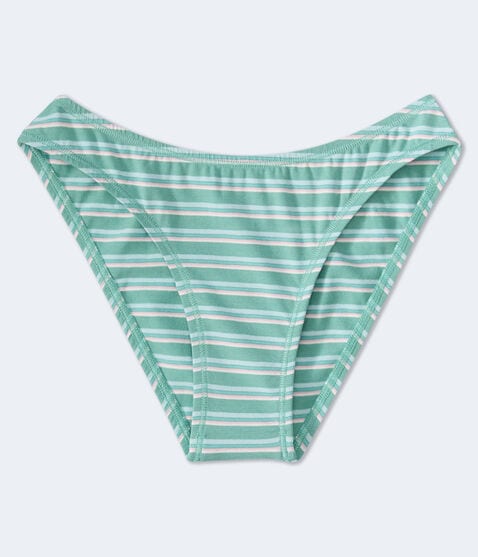 Striped High-Cut Cheeky Striped High-Cut Cheeky
