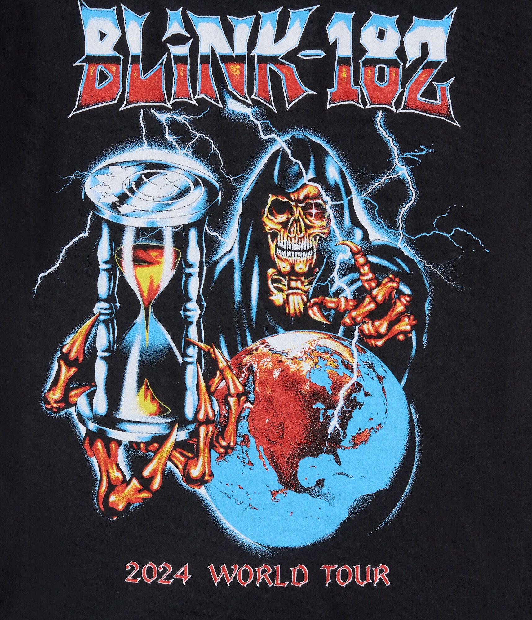 Blink-182 2024 World Tour Relaxed Graphic Tee