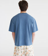 Washed Boxy Fit Crew Tee