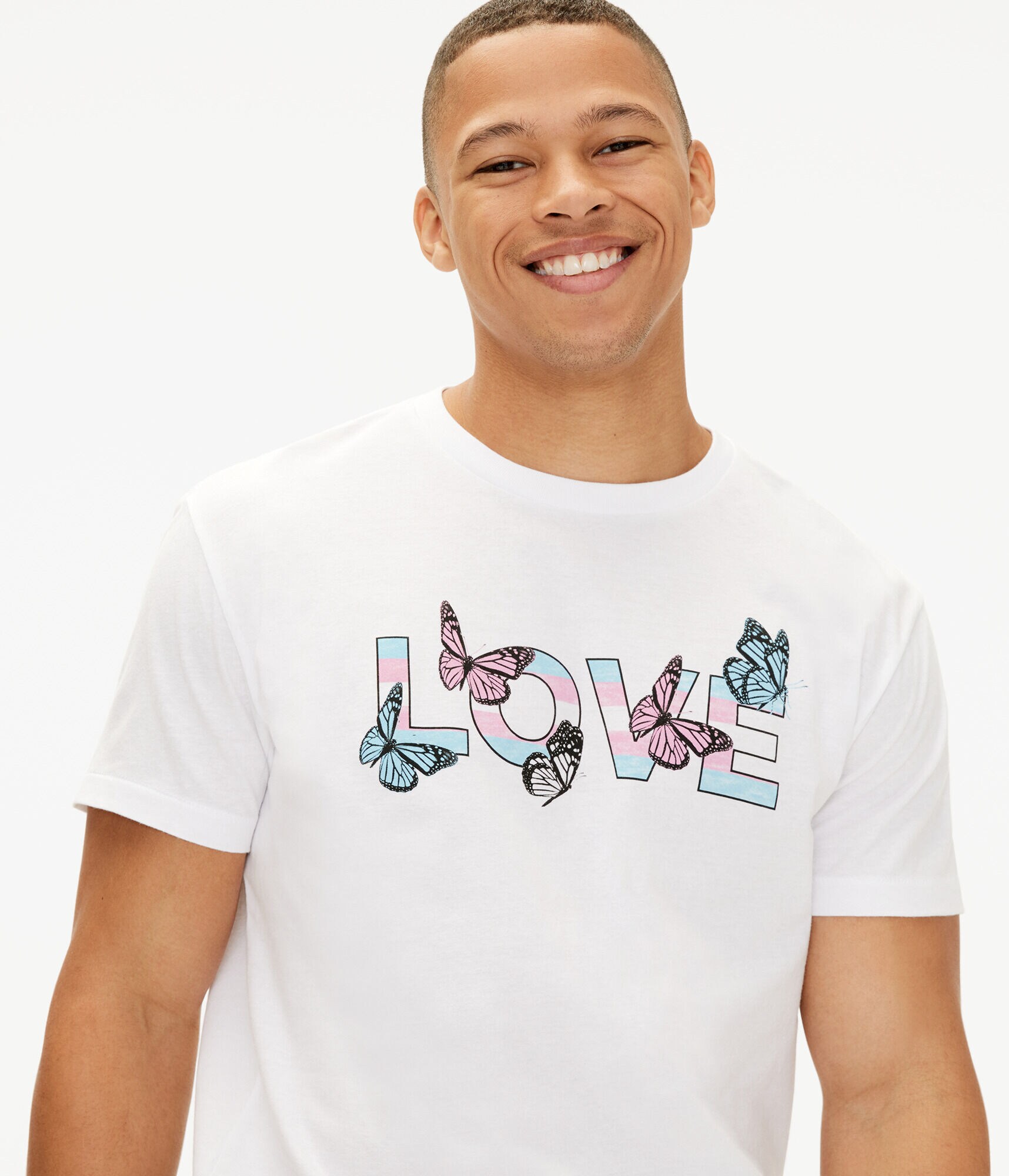 Love Pride Flag Graphic Tee