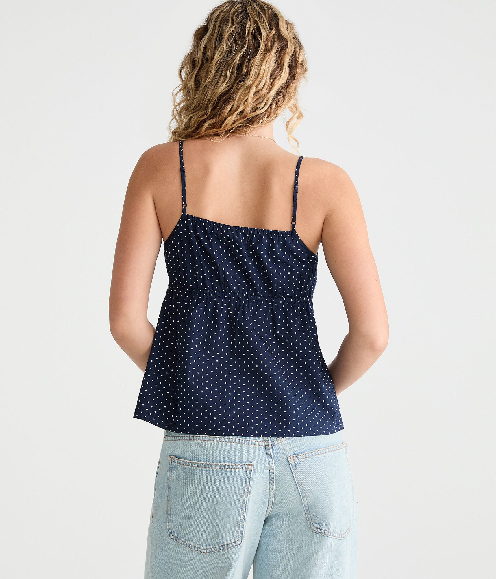 Polka Dot Babydoll Cami