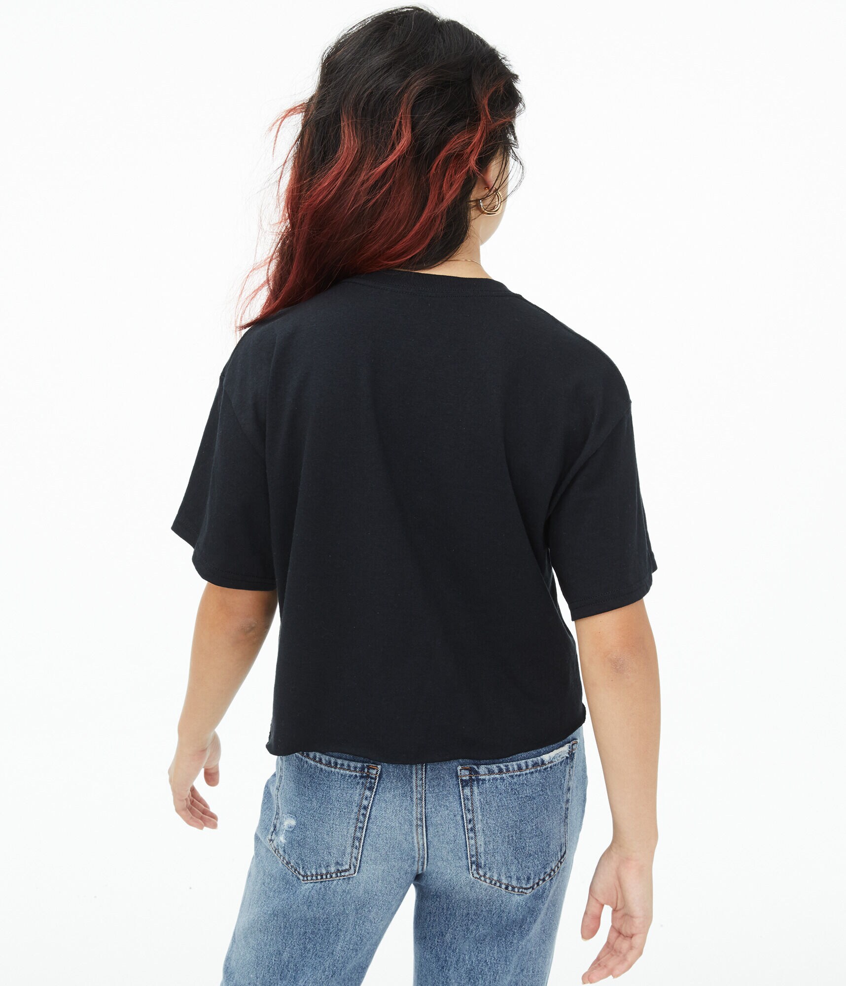 Def Leppard Cropped Graphic Tee