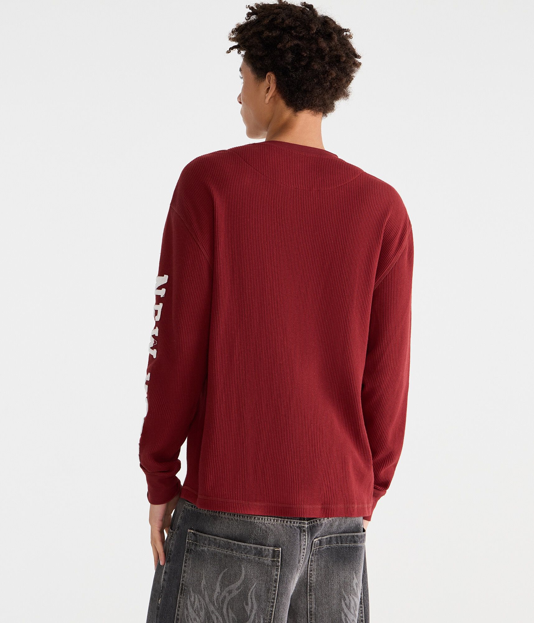 Long Sleeve New York Graphic Thermal Tee