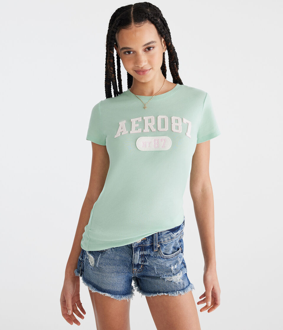 Aero 87 Appliqué Graphic Tee