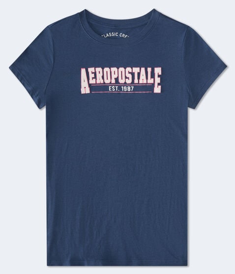 Aeropostale 1987 Appliqué Graphic Tee Aeropostale 1987 Appliqué Graphic Tee