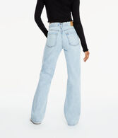 Low-Rise Boyfriend Flare Jean