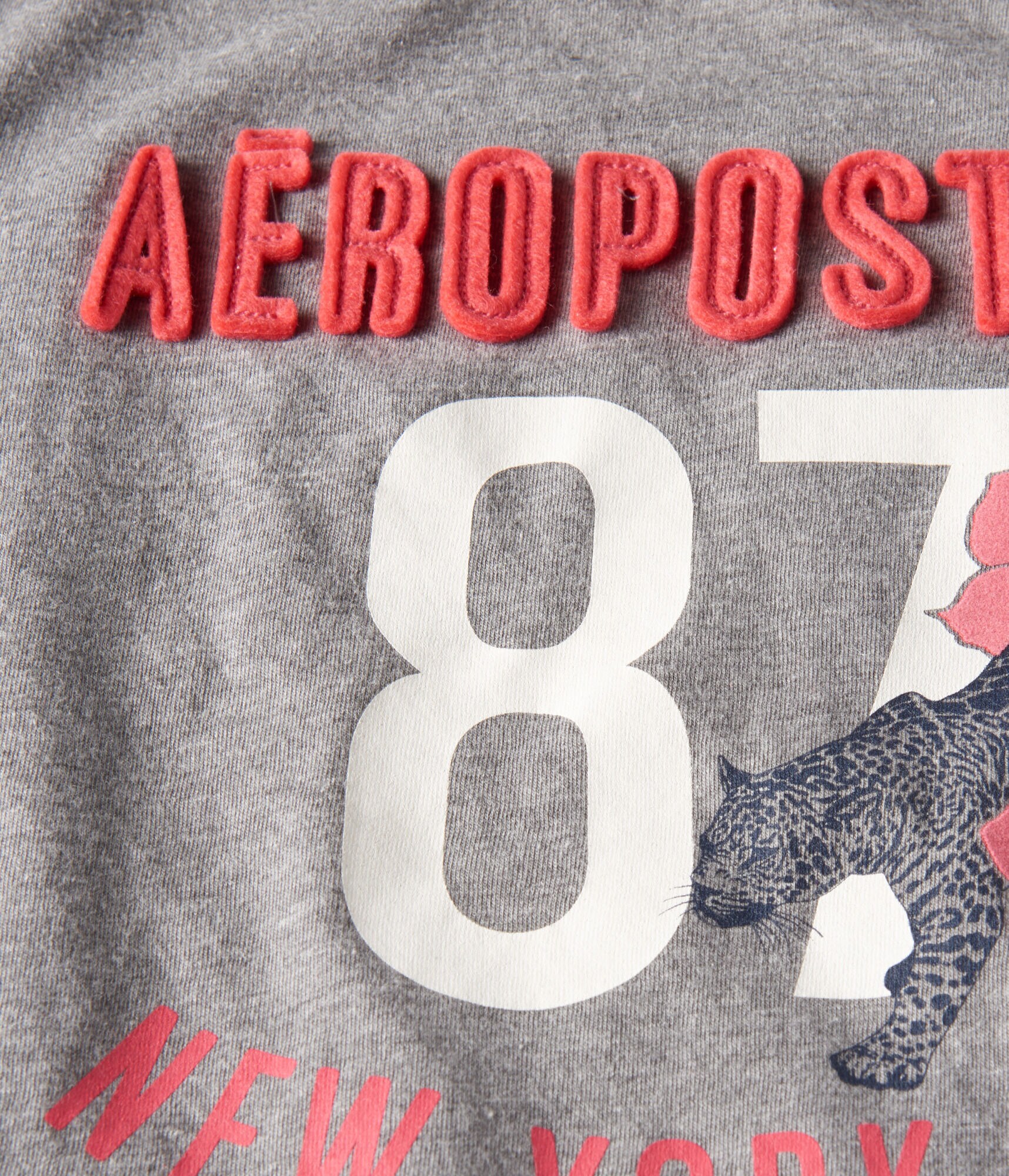 Aeropostale Leopard Graphic Tee