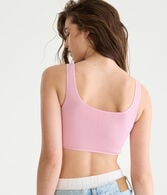 Seriously Soft Seamless Cropped Corset Tank