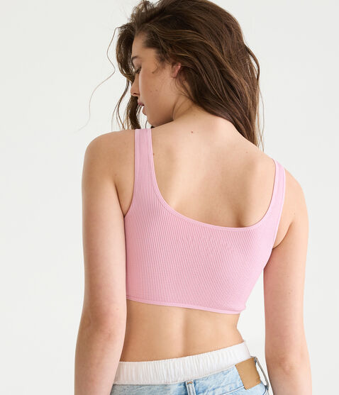 Seriously Soft Seamless Cropped Corset Tank