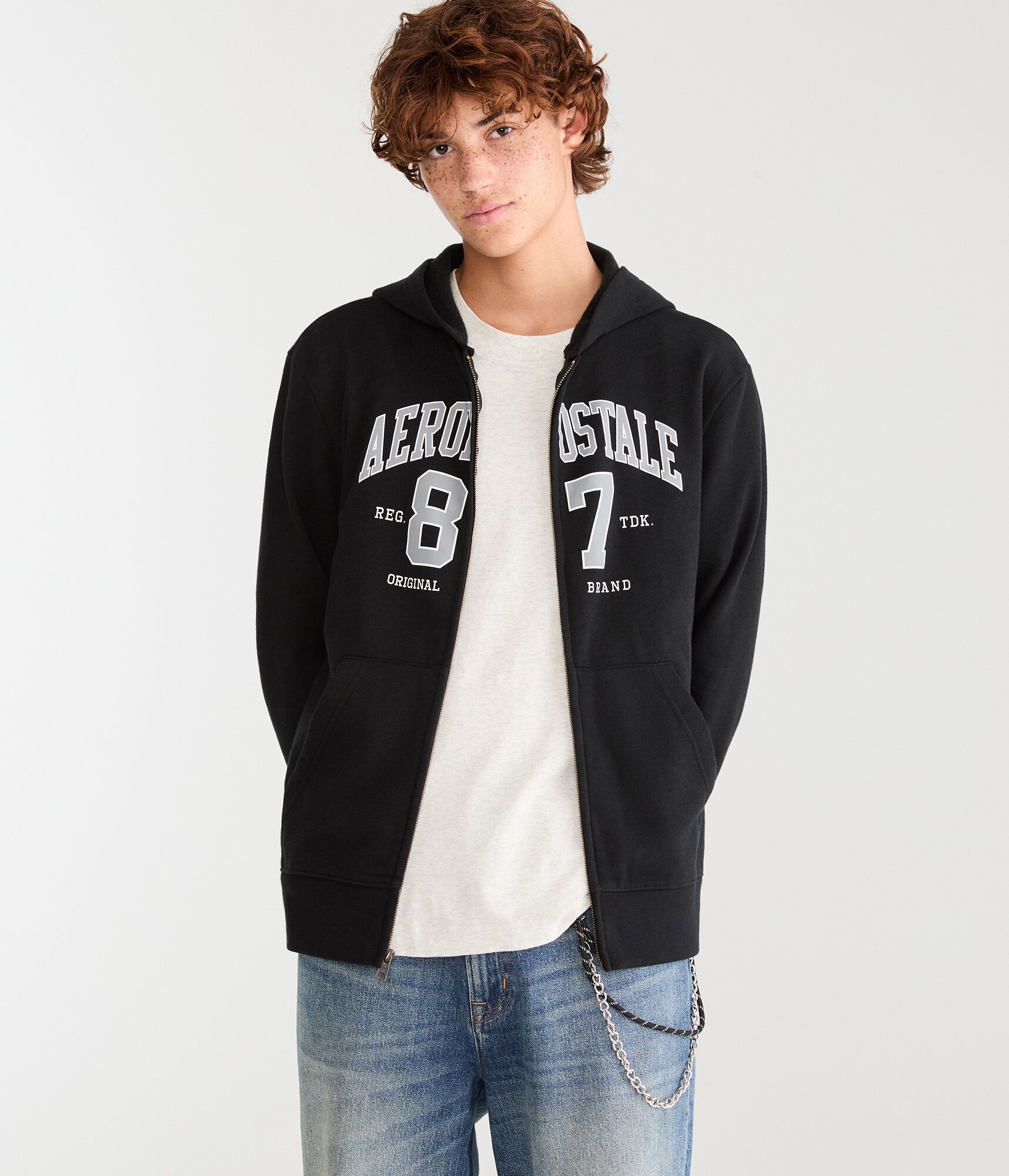 Aeropostale 87 Full-Zip Hoodie