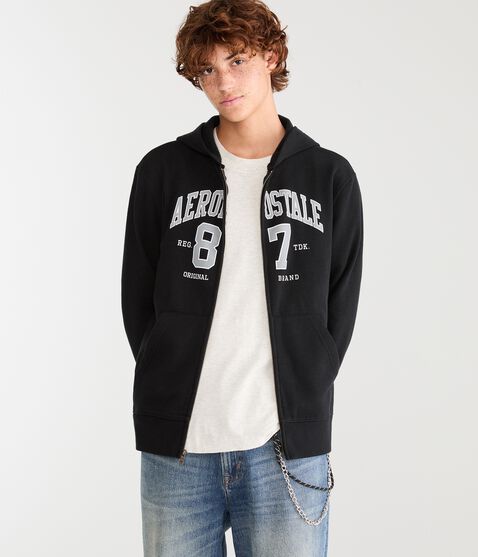 Aeropostale 87 Full-Zip Hoodie Aeropostale 87 Full-Zip Hoodie
