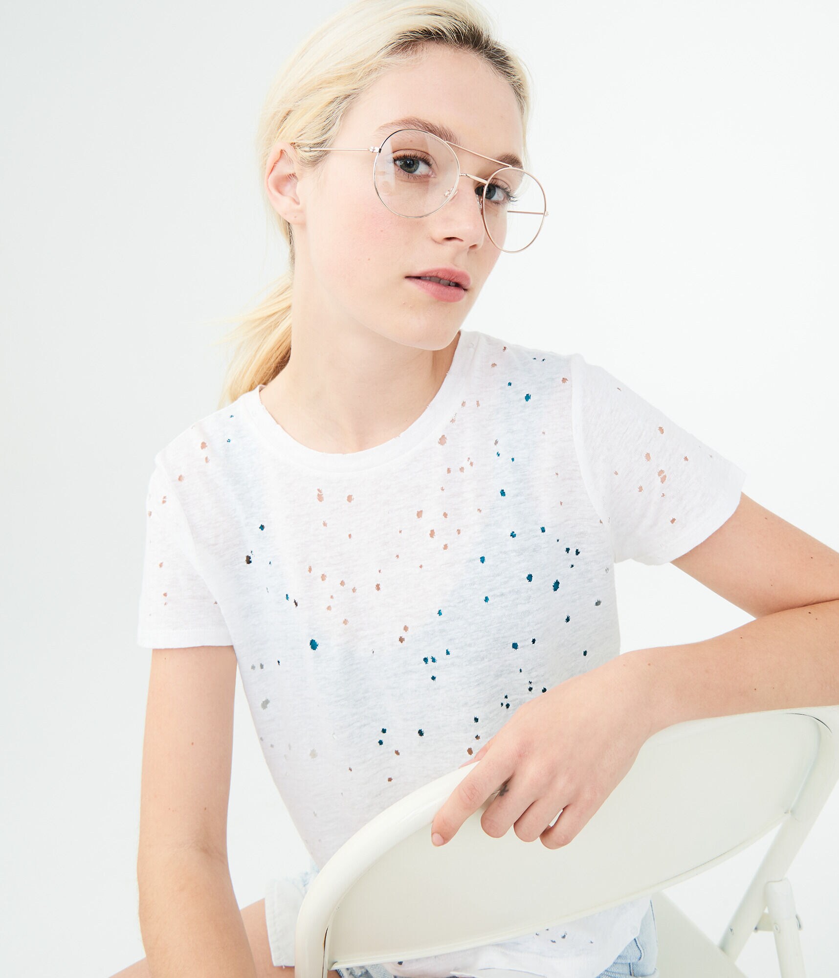 Clear Aviator Reader Glasses